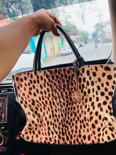 furla leopard bag